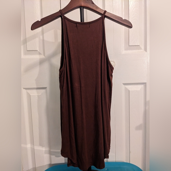 LouKeith long flowy tank brown size M - Picture 2 of 6